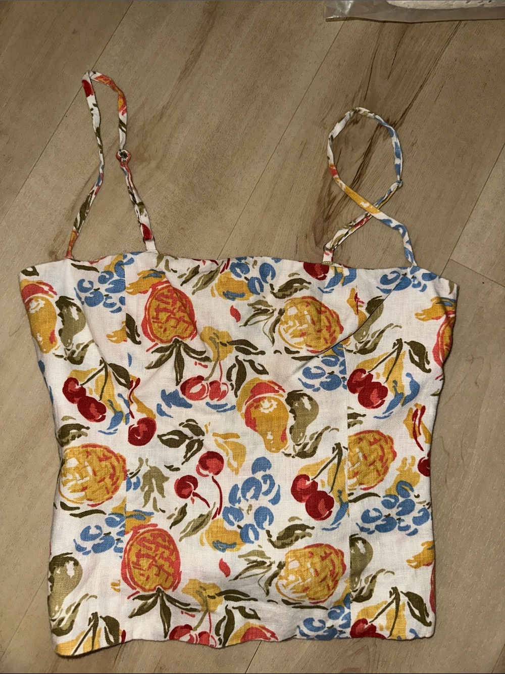 Reformation Overland Linen Top